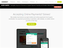 Tablet Screenshot of 2checkout.com